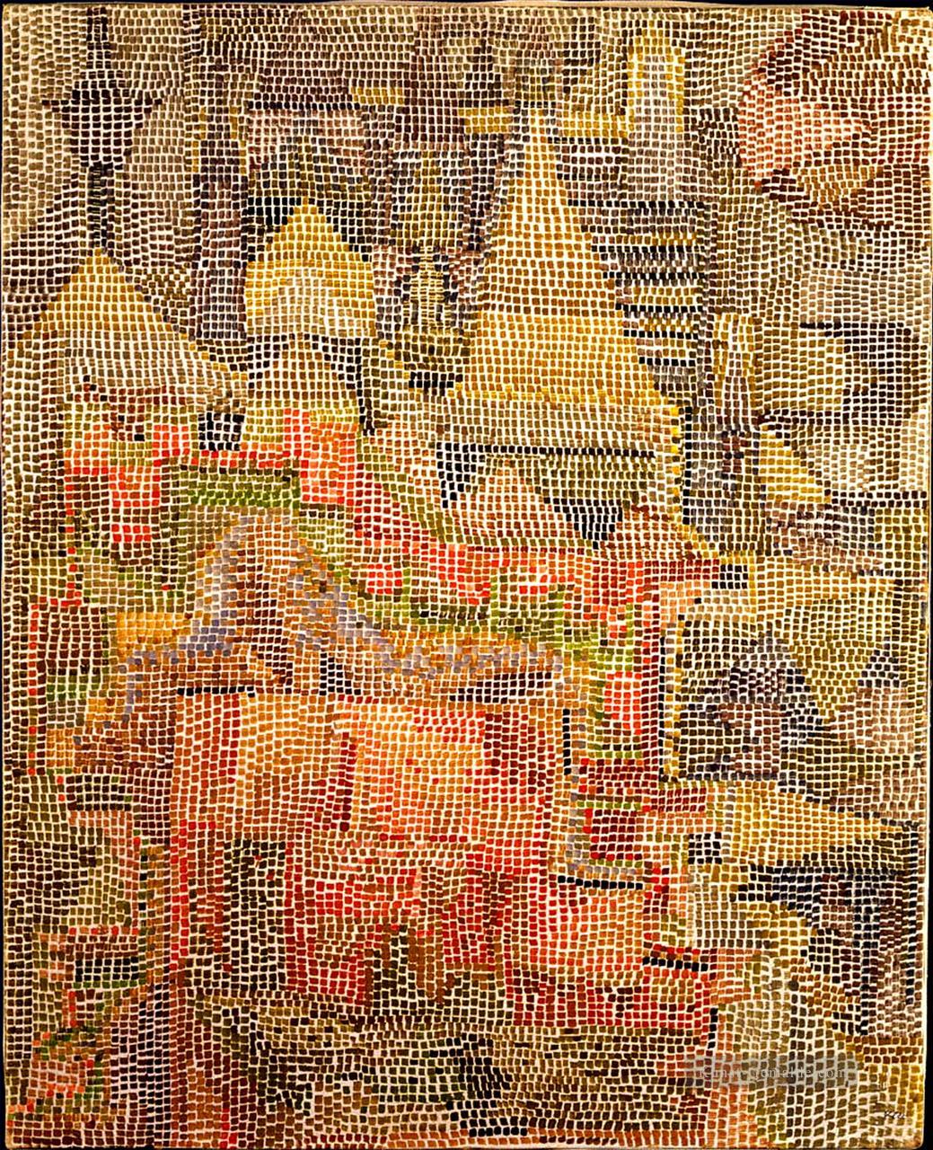 Schlossgarten Paul Klee Ölgemälde